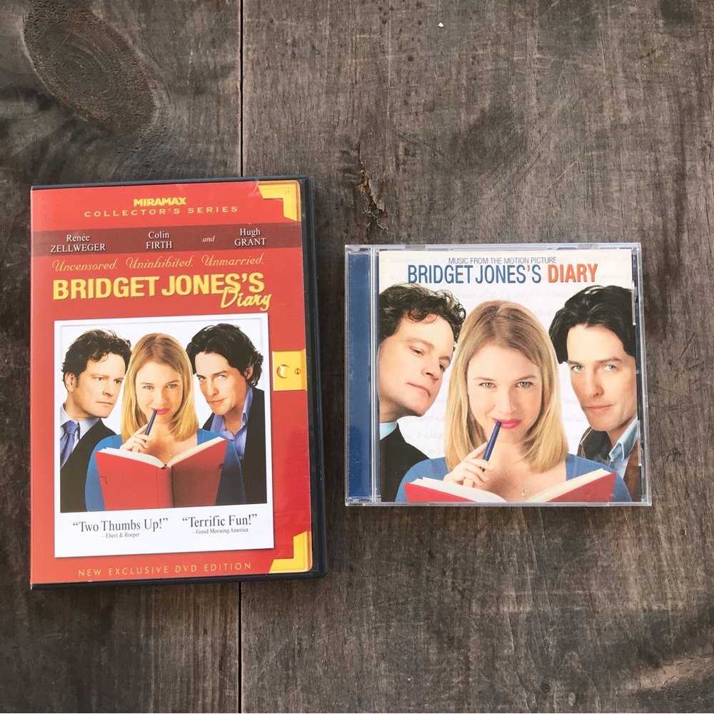 DVD & Soundtrack CD Bundle Bridget Jones Diary